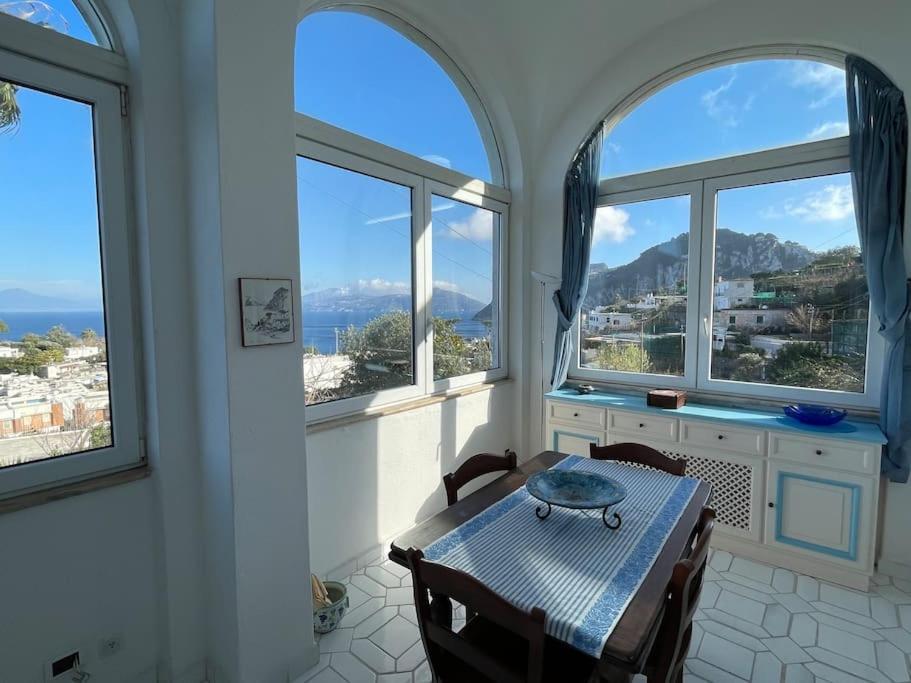 Casa Franca Appartamento Vista Mare Capri Bagian luar foto