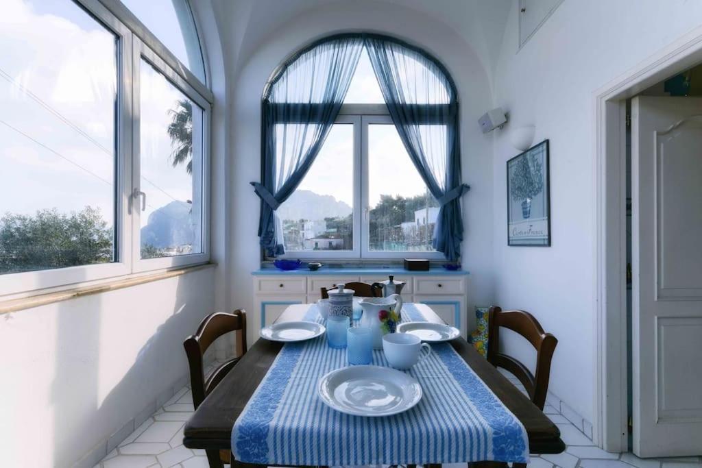 Casa Franca Appartamento Vista Mare Capri Bagian luar foto
