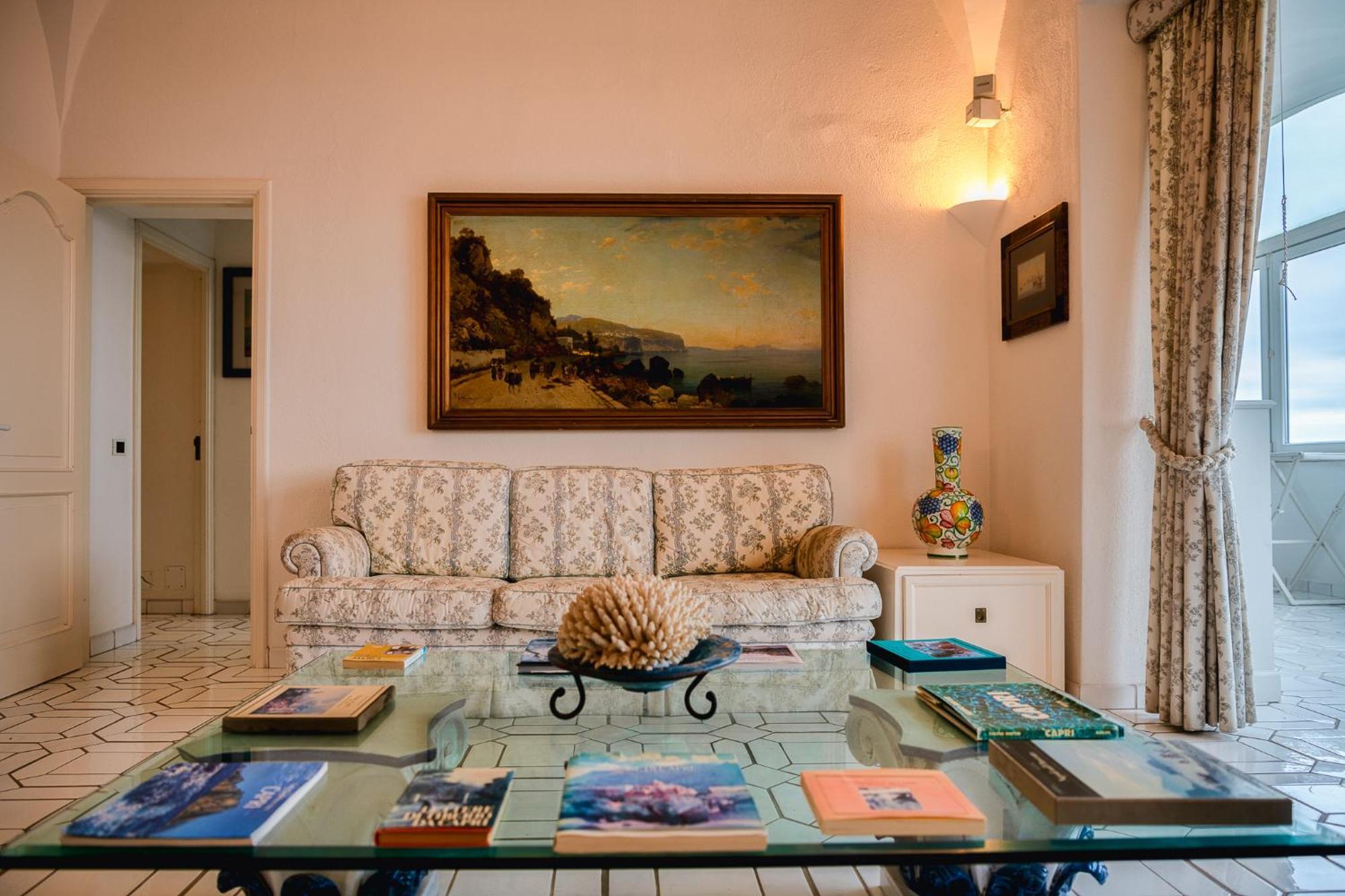Casa Franca Appartamento Vista Mare Capri Bagian luar foto